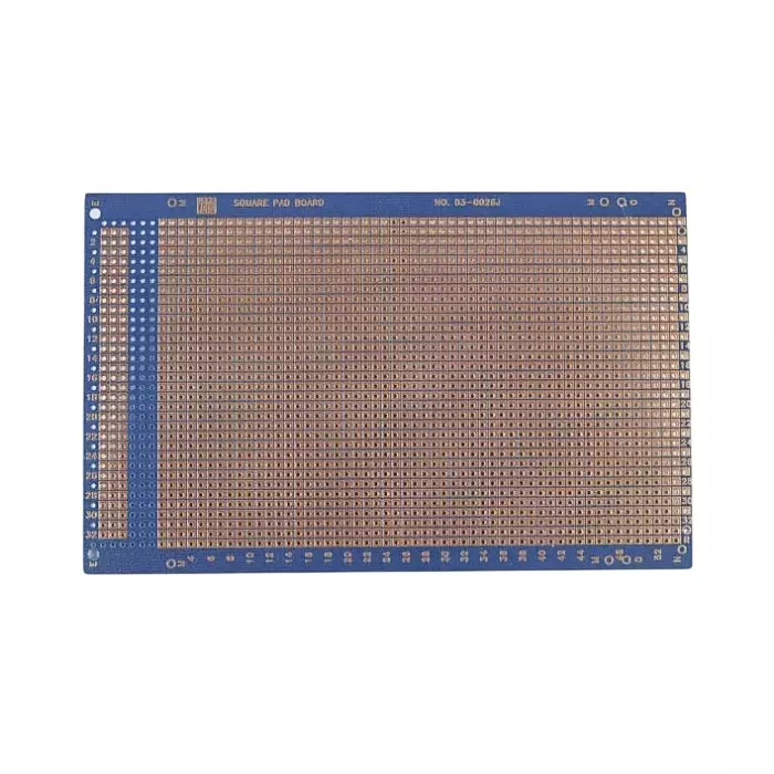Vero Technologies Single Sided Photoresist Board FR4 With 52x86 1.02 mm Holes 2.54x2.54 mm Pitch 233.4x160x1.6 mm, 03-27556