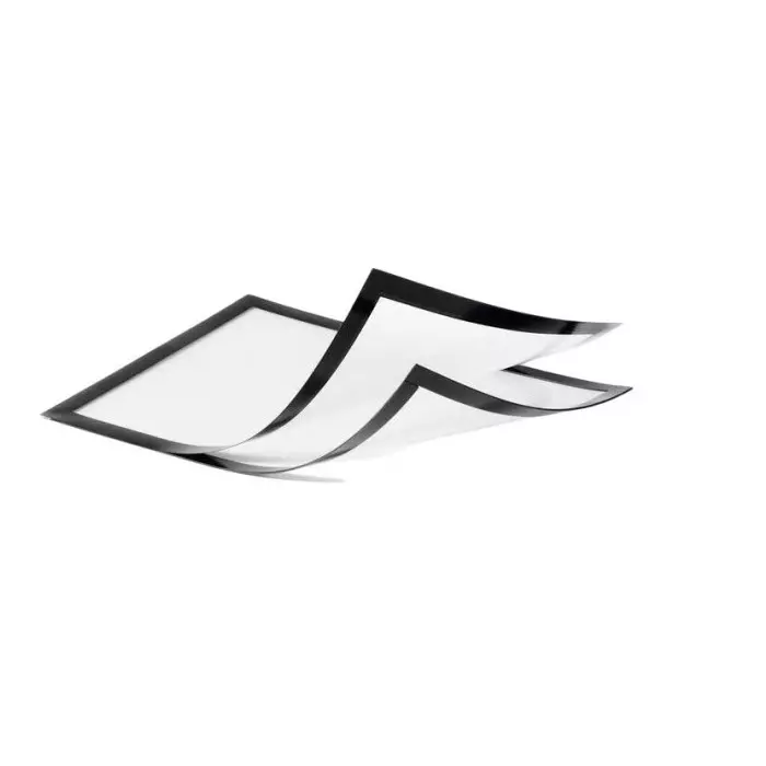 Durable Magnetic Black Information Frame 323 mm Height 236 mm Width, 498501 (Pack of 5)
