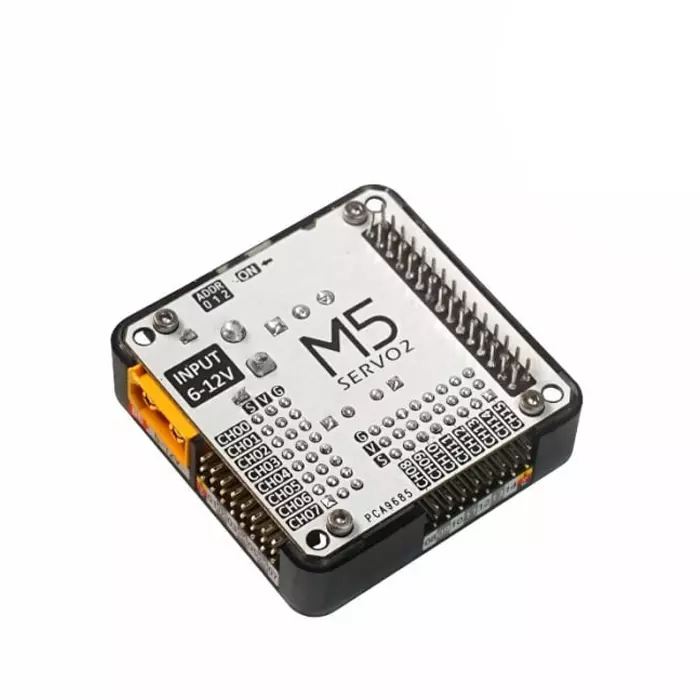 M5Stack SERVO2 Module 16 Channels-13.2 Motor Driver for PCS9685 SY8368AQQC for M5 Core M5StickC M5StickV, M014-B