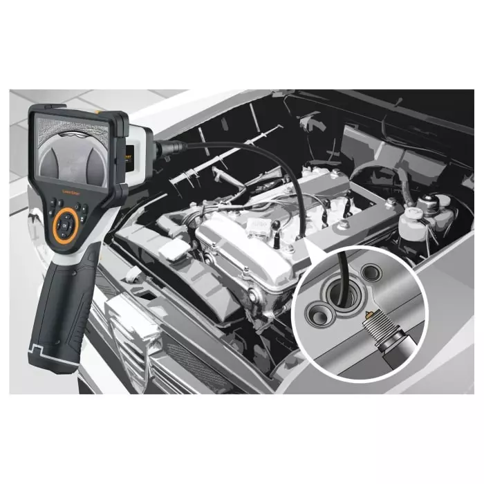 Laserliner 092.981.55H 3.9 mm probe Camera Probe 2m Probe Length 1280x720pixels Resolution, HD Micro