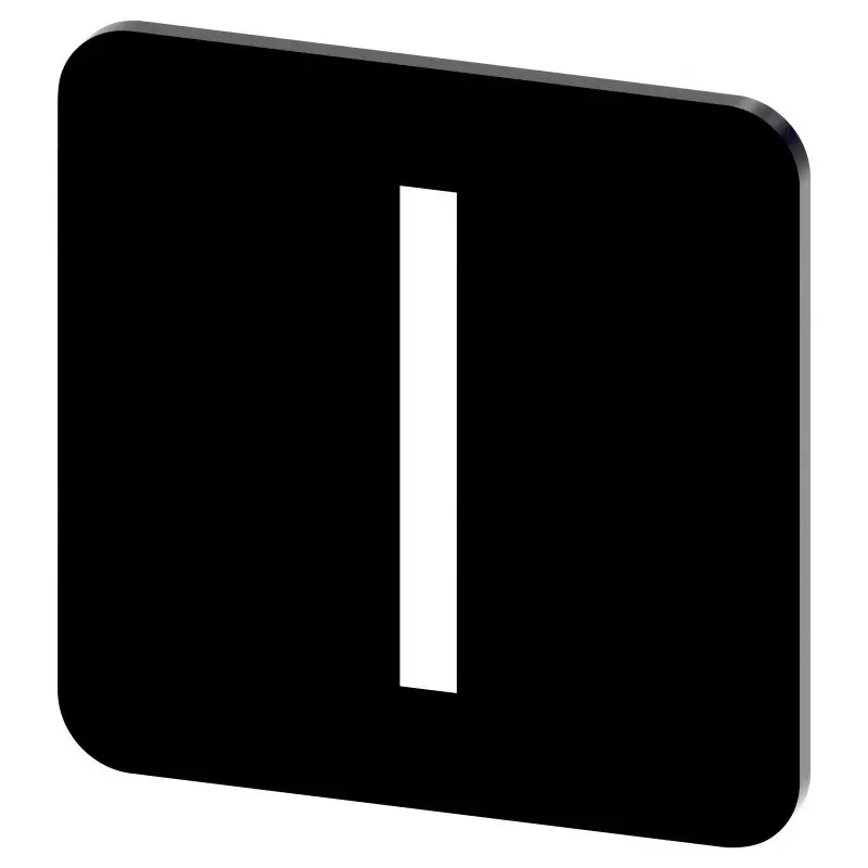 Siemens Labeling Plate, I, 3SU1900-0AF16-0QB0