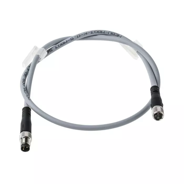Festo Cable, NEBU Series, For Use With Energy Chain, NEBU-M8G3-K-0.5-M8G3