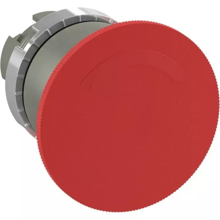 ABB 1SFA1 Series Red Twist Release Push Button, 1SFA184071R9001 (Pack of 10)