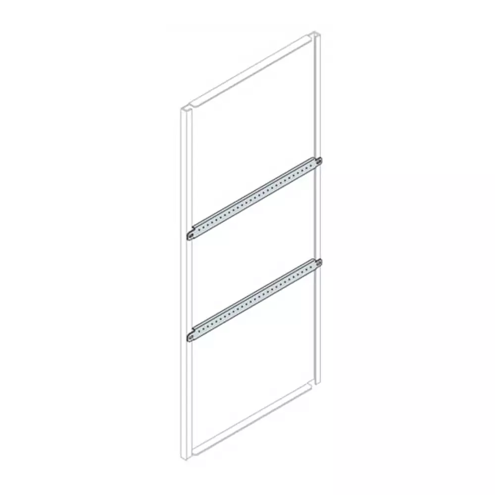 ABB IS2 Series Galvanised Steel Guiding Rail, 55mm W, 1m L For Use With IS2 Enclosures for Automation, EA1001