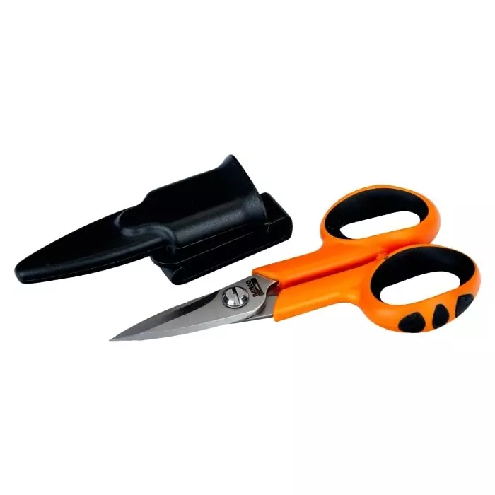 Bahco Electricians Scissor Stainless Steel 140 mm Overall & 43 mm Blade Length, SCB140