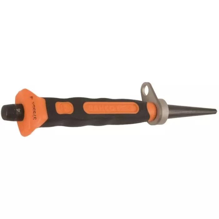 Bahco Bi-Material Parallel Punch 4 mm Shank with Safety Chuck, TAH3755BM-4