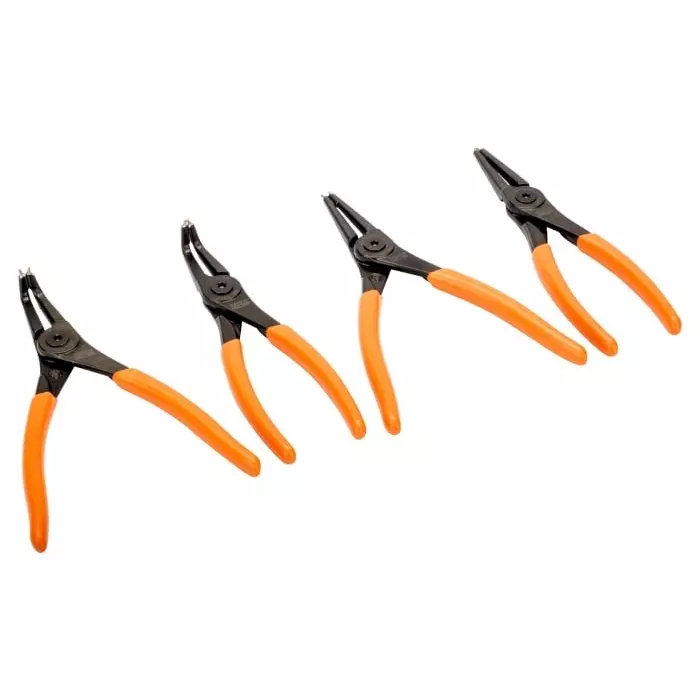 Bahco Circlip Plier Set 250 mm Overall Length, 28-29/S4 (Set of 4 Pcs)