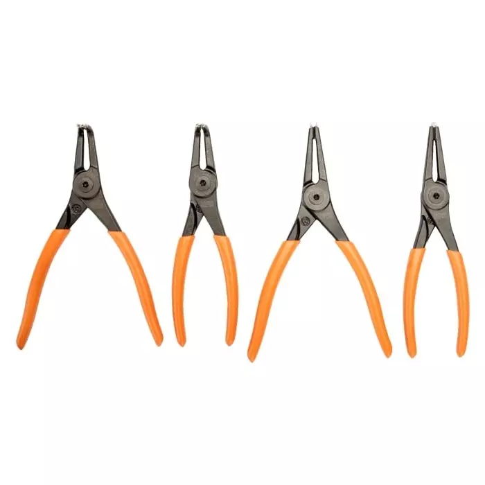 Bahco Circlip Plier Set 250 mm Overall Length, 28-29/S4 (Set of 4 Pcs)