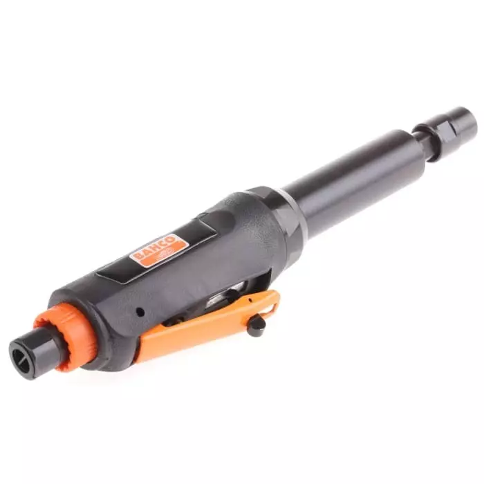 Bahco Air Die Grinder 25000 RPM Hexagonal Rubber Sleeve with Safety Trigger, BP822E