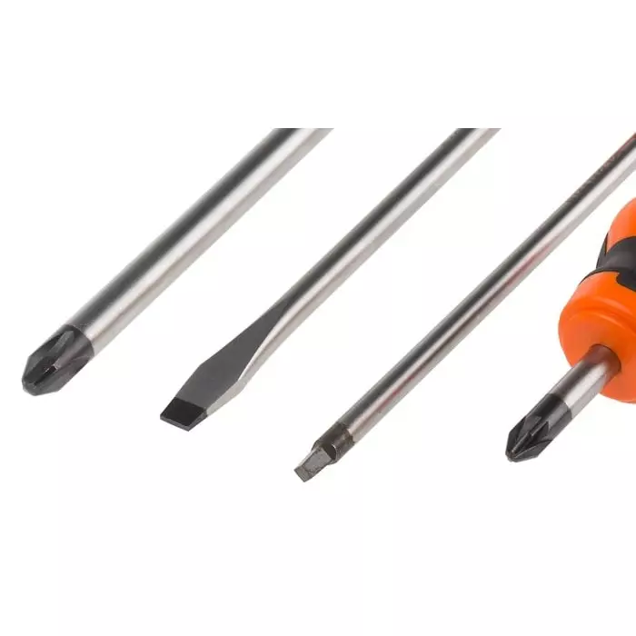 Bahco Phillips Pozidriv Slotted Square Screwdriver Set, B219.010 (Set of 10 Pcs)