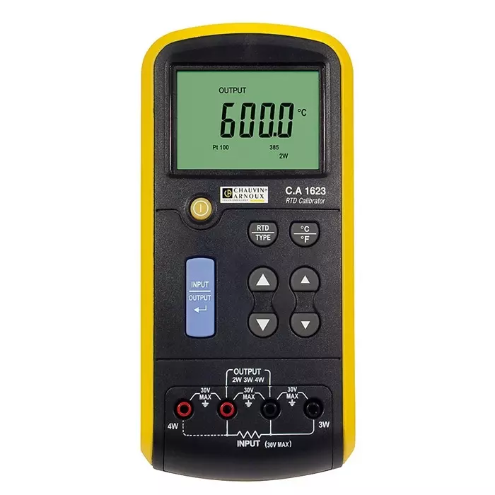 CHAUVIN ARNOUX Temperature Calibrator 97x45x205 mm, P01654623