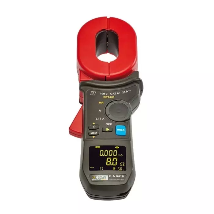 CHAUVIN ARNOUX Earth Clamp Red & Grey, P01122018