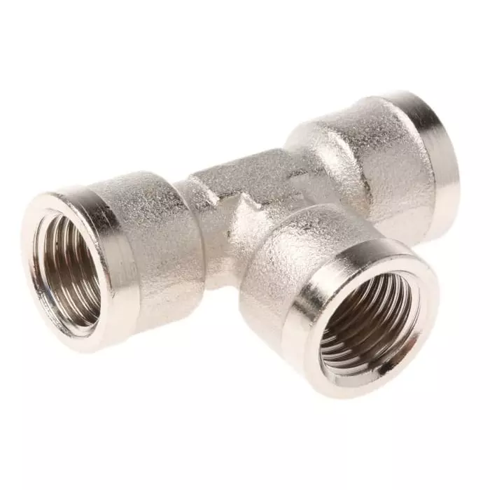 Legris Pneumatic Fittings G 1/4 Female to G 1/4 Female, 0915 00 13 (Pack of 3 Pcs)