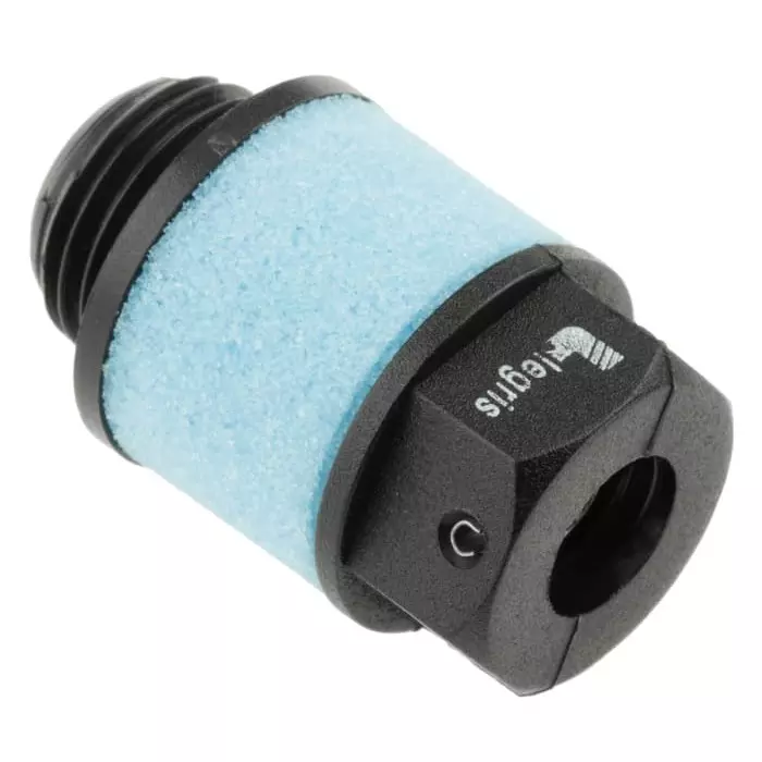 Legris 0676 Series Pneumatic Silencer Polymer 10 Bar Threaded G 1/4 Male, 0676 00 13