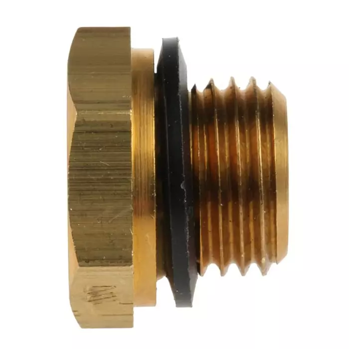 Legris Blanking Plug Brass G 1/4 Threaded Connection, 0220 13 00 (Pack of 10 Pcs)