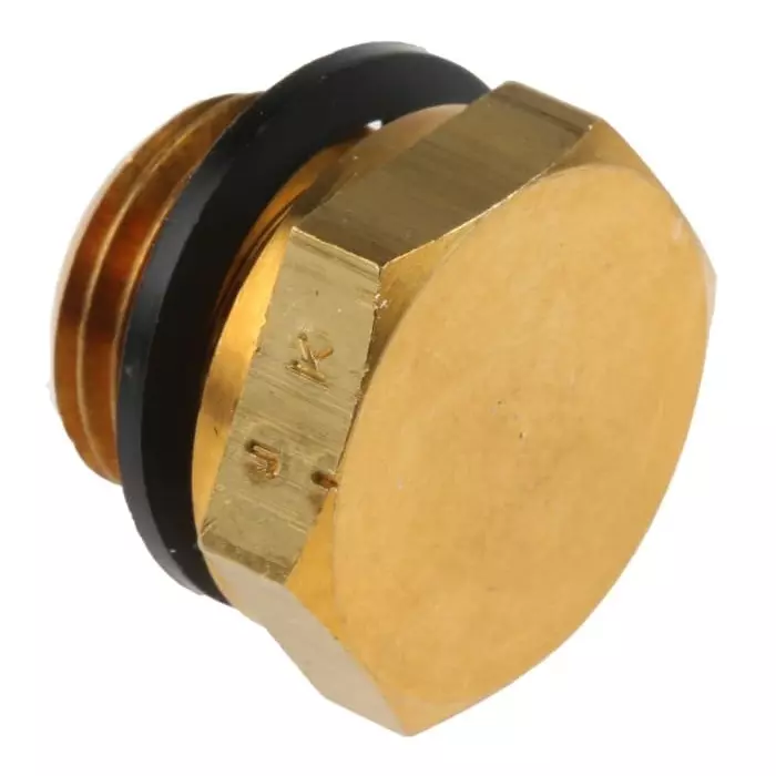 Legris Blanking Plug Brass G 1/4 Threaded Connection, 0220 13 00 (Pack of 10 Pcs)