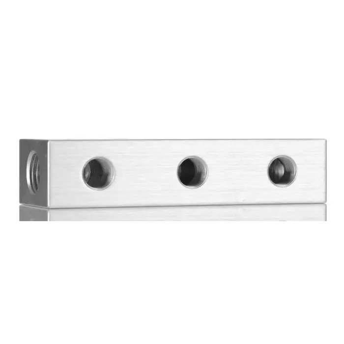 Legris 3313 Series 6 Outlet Manifold G 1/4 G 1/8, 3313 10 13 03