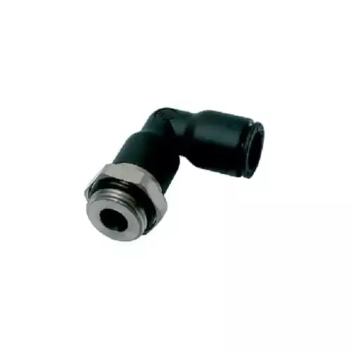 Legris 3169 Series Elbow Threaded Adaptor G 3/8 Male to Push In 12 mm Threaded-to-Tube Connection Style, 3169 12 17 (Pack of 10 Pcs)