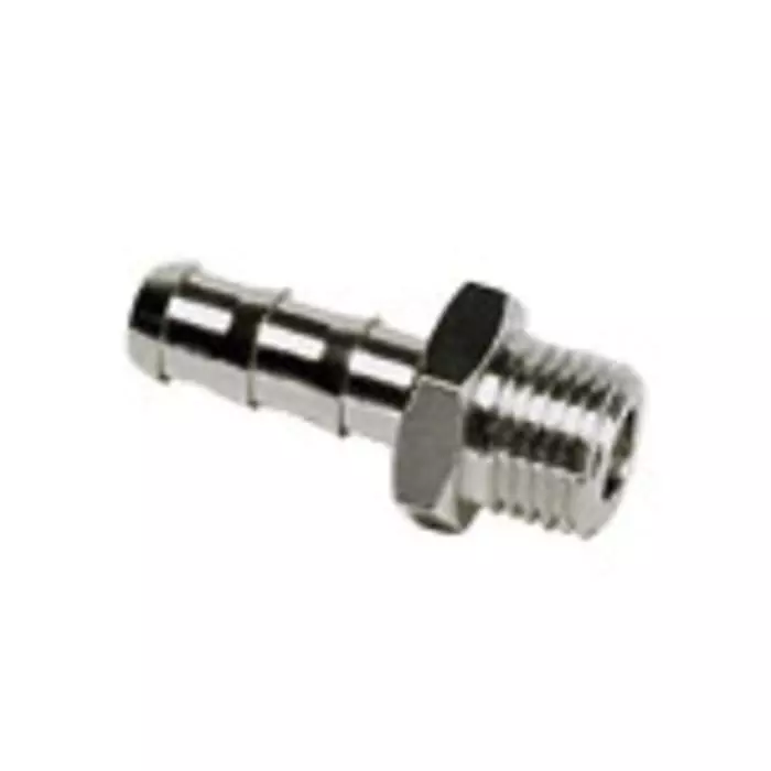 Legris LF3000 Series Straight Threaded Adaptor G 1/4 Male to Push In 10 mm Threaded-to-Tube Connection Style, 0191 10 13 (Pack of 10 Pcs)