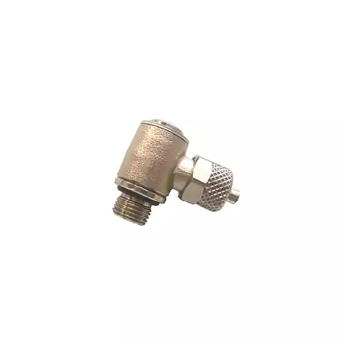 Legris Brass Pipe Fitting Straight Push Fit Spigot Fitting Male BSPP 1/8in BSPP 1/8in, COR4BPL4/6-1/8 (Pack of 10 Pcs)