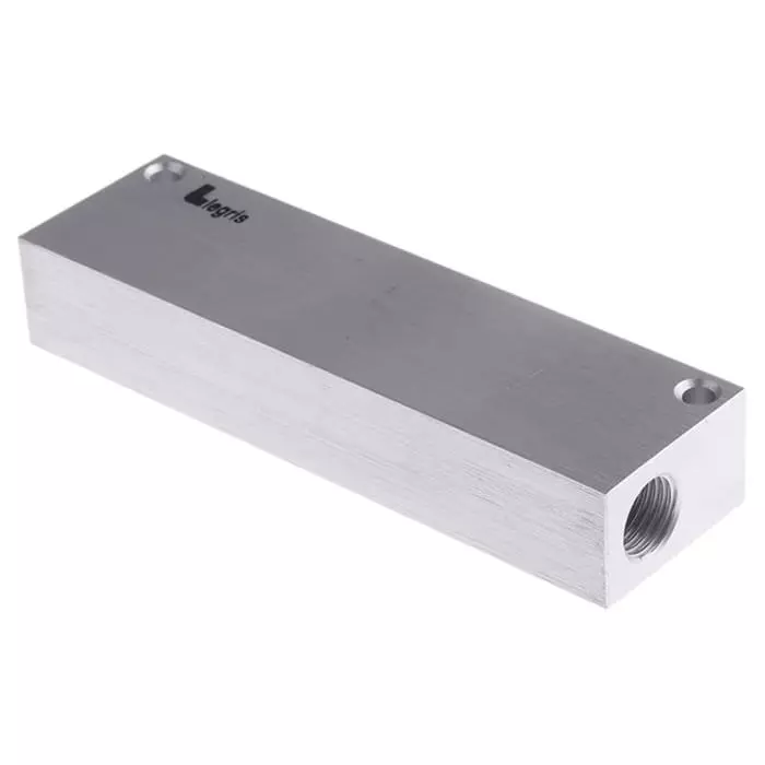 Legris 3310 Series Manifold Aluminium 8 Station G 1/4, 3310 04 13