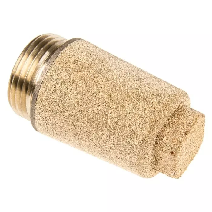 Legris 0670 Series Pneumatic Silencer Sintered Bronze 12 Bar Threaded G 3/4 Male (Pack of 5 Pcs)