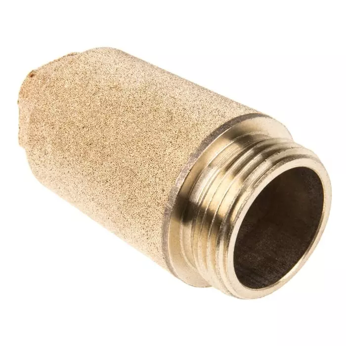 Legris 0670 Series Pneumatic Silencer Sintered Bronze 12 Bar Threaded G 3/4 Male (Pack of 5 Pcs)
