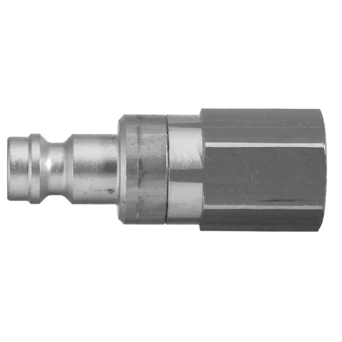 Legris 304 Stainless Steel Female Pneumatic Quick Connect Coupling, 1/4 in Female Female Thread, 21SBIW13RVX