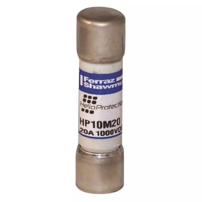 Mersen Glass Melamine Cartridge Fuse 1 A 1 kV DC 10x38 mm, HP10M1 (Pack of 10 Pcs)