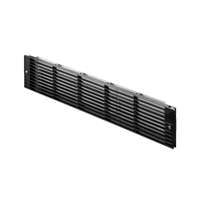 Rittal Black Ventilation Grill 2U, 3176000