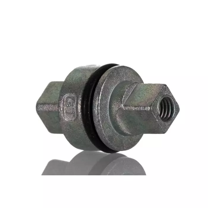 Rittal Silver Die Cast Zinc Lock Insert, 2461000