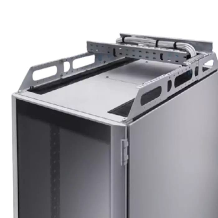 Rittal TS Series Sheet Steel Cable Rail For Use With VX VX IT, 7831472 (Pack of 2 Pcs)