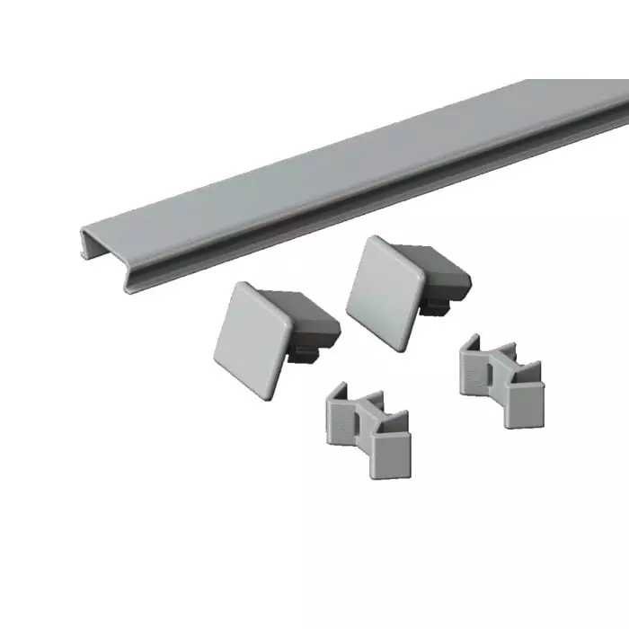 Rittal TS Series RAL 7035 Plastic Baying Cover 400 mm for Use with TS TS IT VX VX IT, 8800845