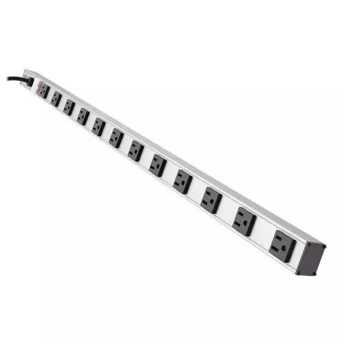 TRIPP LITE Power Outlet Strips 12 Outlet 15 A Current Rating 110 to 126 VAC Voltage Rating, PS3612