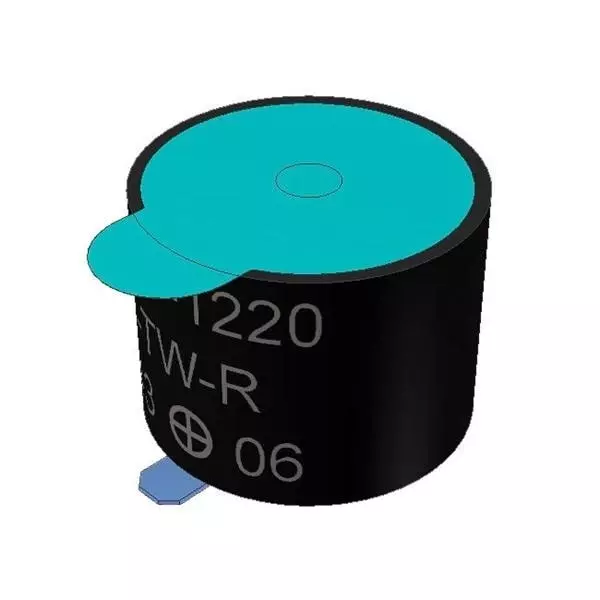 PUI AUDIO Transducers Electromagnetic Board Mount 80 dBA Sound Pressure Level, SMT-1220-TW-R