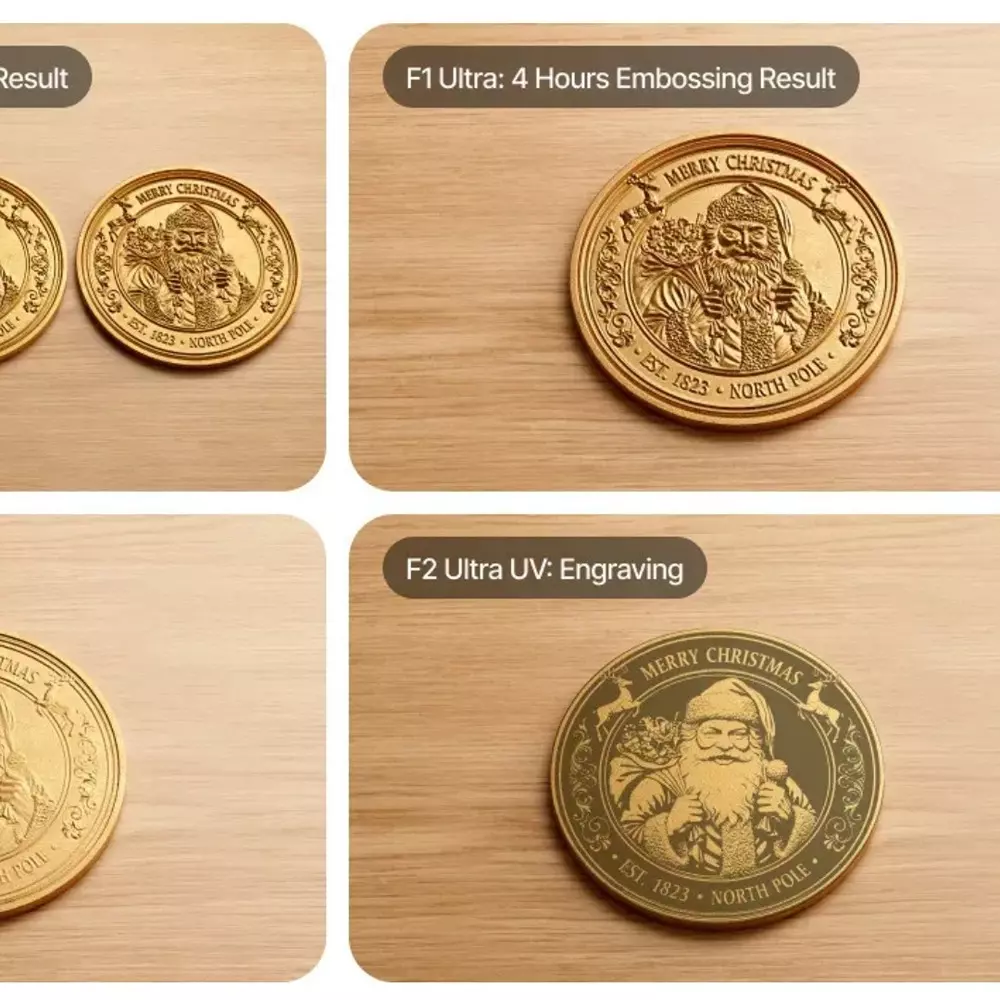 XTOOL F2 Dual Laser Engraver Standalone 6000 mm/s Max. Working Speed and 150 W Input Power