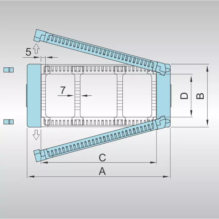 controlwell-cable-drag-chains-125-mm-inner-width-250-mm-bending-radius-st072n125