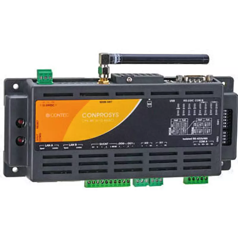 CONTEC M2M Controller Series Compact Type DC 12 V (built-in), CPS-MC341Q-ADSC1-111