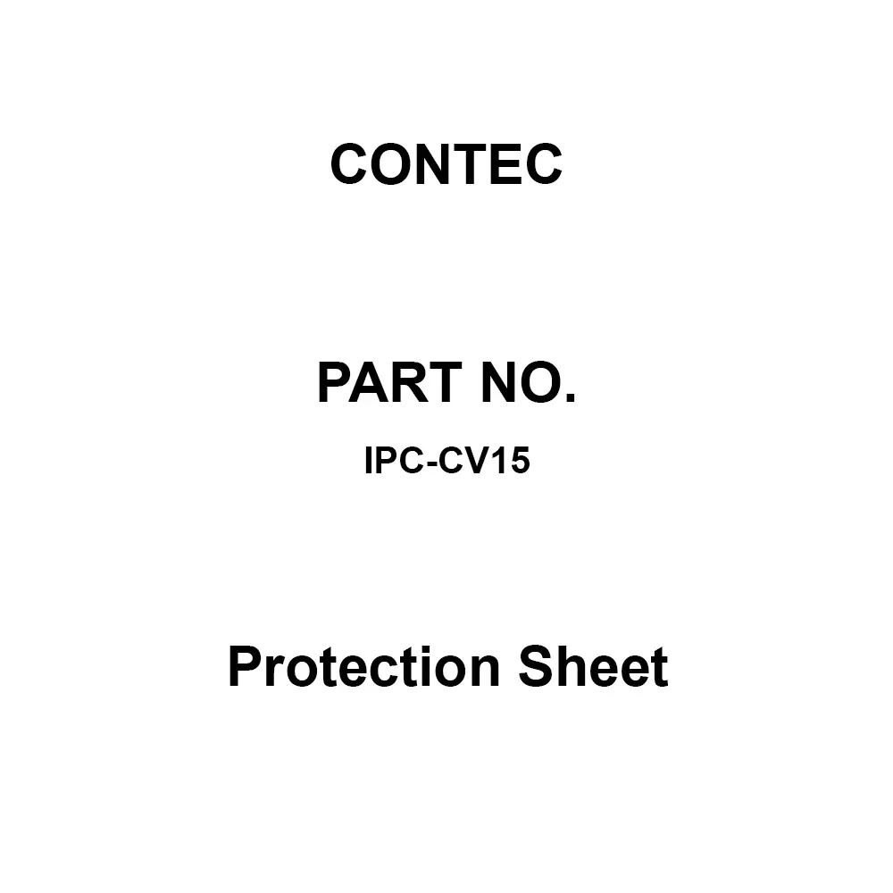 CONTEC Protection Sheet 20-80 %RH, IPC-CV15 (Pack of 10)