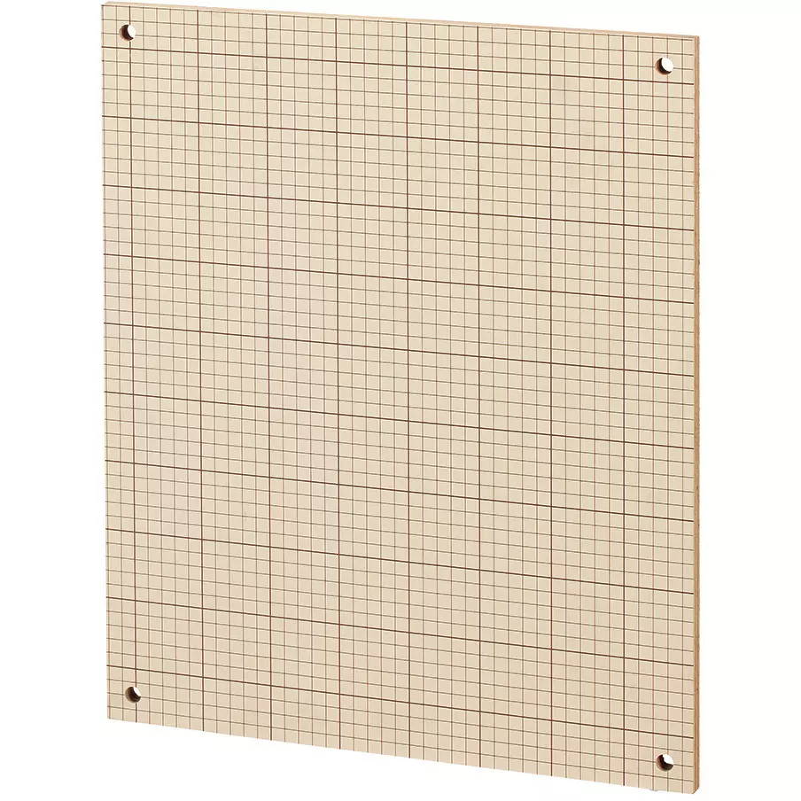 NITTO KOGYO Wooden Board 350x600 mm Cabinet Size, BP22-356B