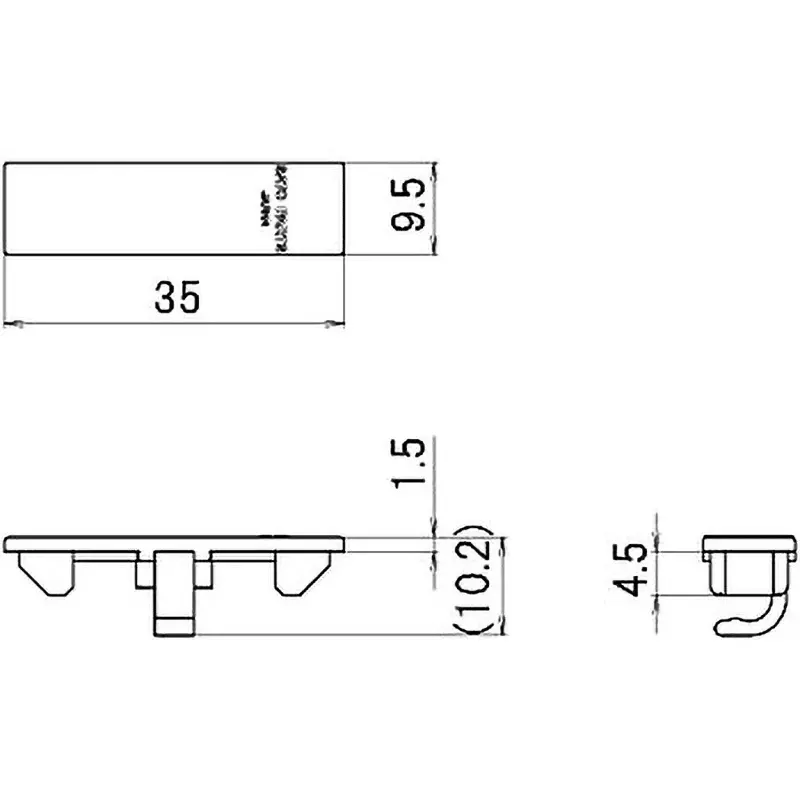 sato-parts-fuse-holder-fuse-carrier-no-knob-transparent-for-fg-10-f-710-fc2