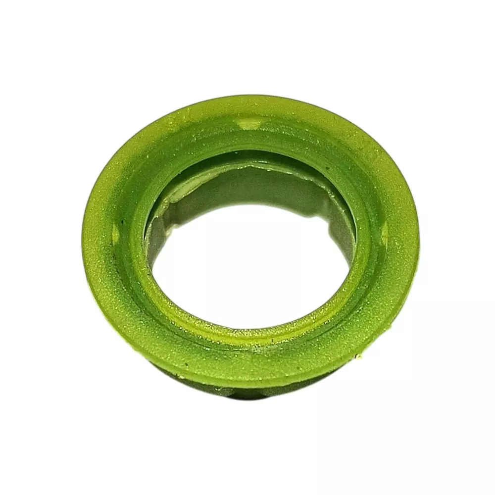 Oil Drop Scooter/Bike Bush Polyurethane Circular Shape 50.8 mm (2 inch) Size 12.7 mm (1/2 inch) Length Green