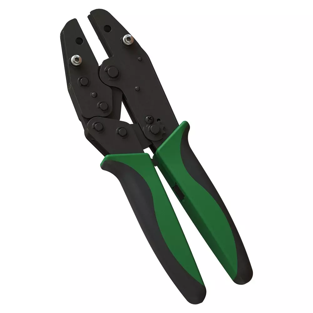 MULTICOMP PRO Ratchet Crimp Tool for Crimp Pin, D Sub Terminals, Fiber Optic, RF Coaxial Connectors and Cables, MP009831