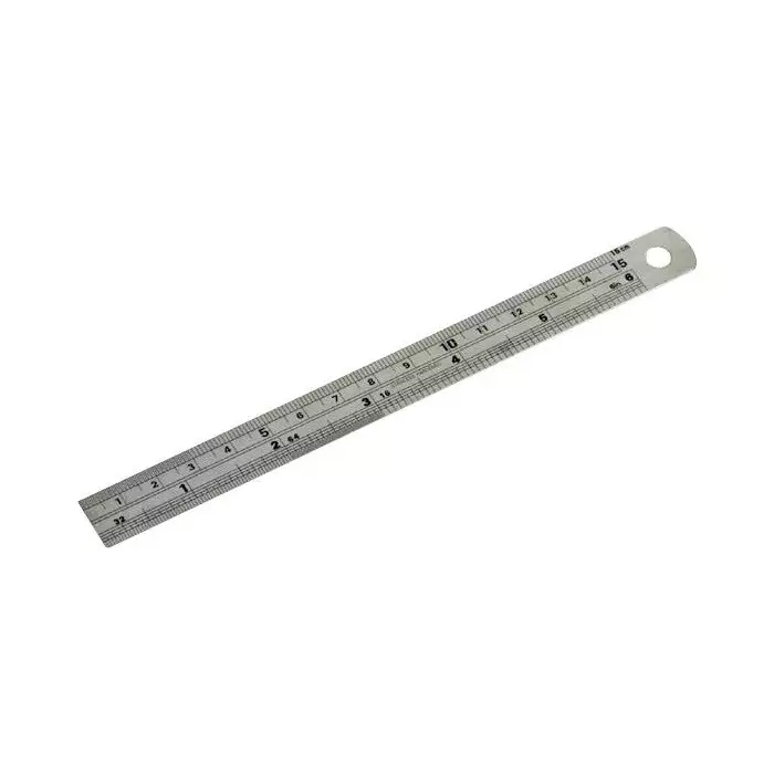 MULTICOMP PRO Ruler 1 mm Graduations Stainless Steel Tool Body Material, MP009778