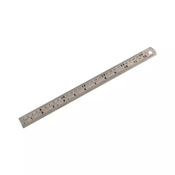 MULTICOMP PRO Ruler 1 mm Graduations Stainless Steel Tool Body Material, MP009779