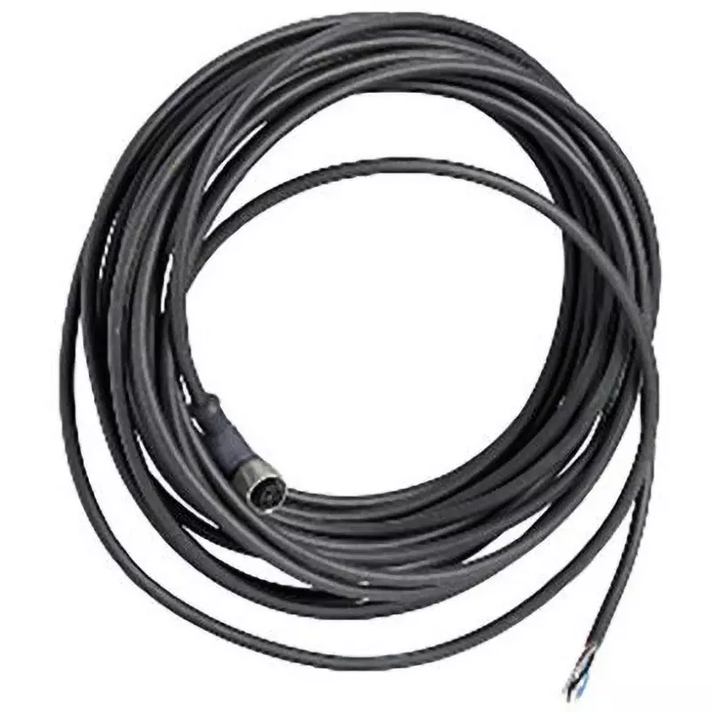 TELEMECANIQUE SENSORS Cable Connector Metal, PUR Material (Grab wire clamp type) Color Spec, XZCP12V12L10