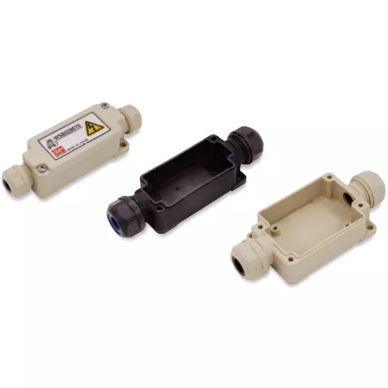 OHM ELECTRIC Waterproof Box Beige, rubber bush: black Oil resistance Type, JB-WSB034070BJ
