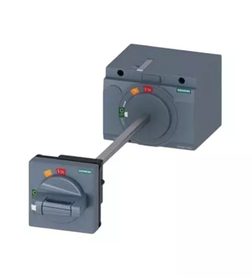 Siemens Sentron 3VA Series Extended Door Mounted Rotary Operator Accessory with In-Built 8UC Handle for 3VA20/ 21/ 22 100A/ 160A/ 250A MCCB, 3VA9267-0FK51