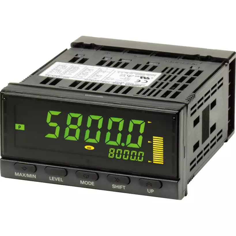 Omron Time Interval Meter Panel Mounting AC 100 To 240 V 5-Digit Display, K3HB-PPB-FLK1AT11-AC100-240