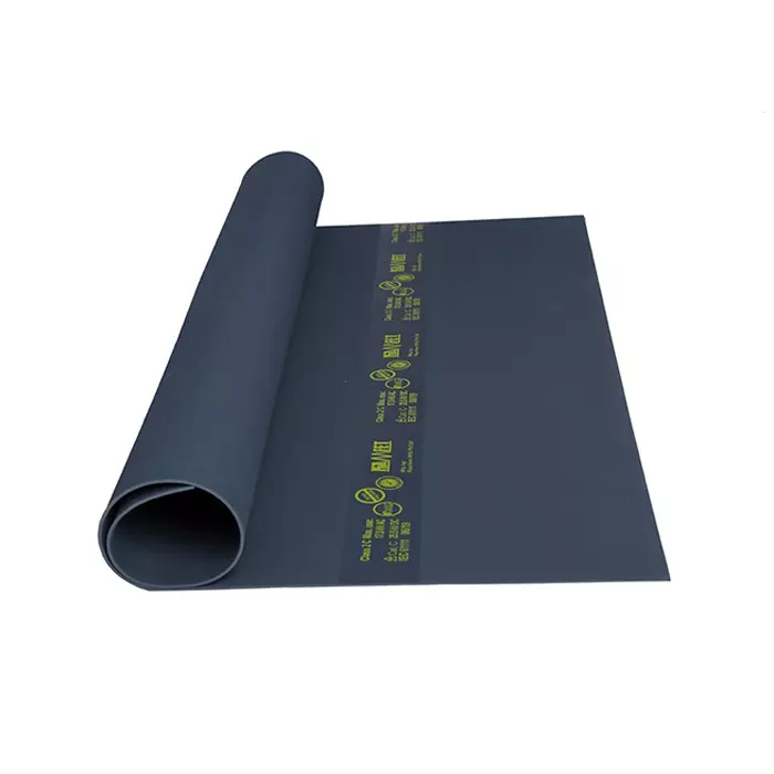 Raychem Electrical Insulating Mats Dark Grey Fabric Glossy Finish 3.2 mm Thickness, 1 m Width, 1 m Length, DEA0020989 (1 Pair)